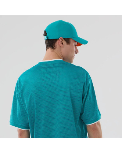 T-shirt Oversize en Mesh Miami Dolphins NFL Turquoise