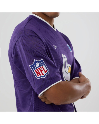 T-shirt Oversize en Mesh Minnesota Vikings NFL Violet