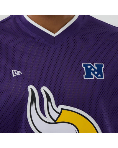 T-shirt Oversize en Mesh Minnesota Vikings NFL Violet