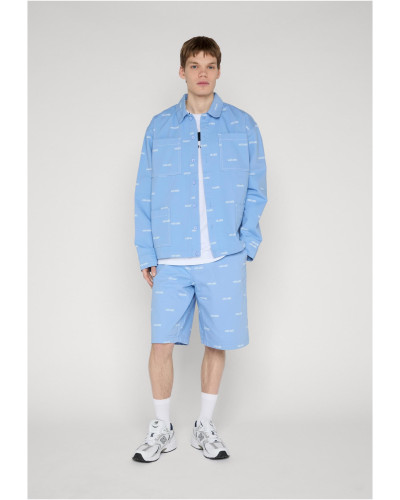 Chemise Ecko Unltd. Allover bleu ciel