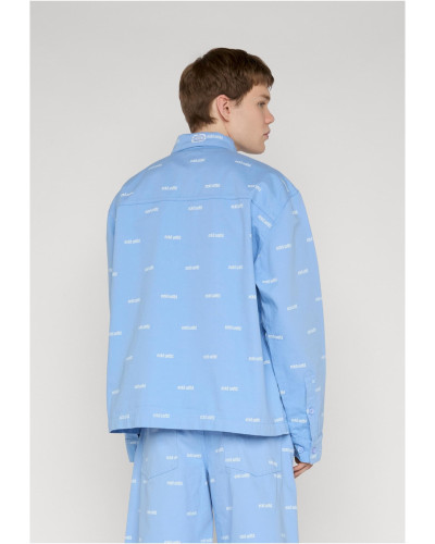 Chemise Ecko Unltd. Allover bleu ciel