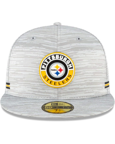 Casquette New Era 59FIFTY Fitted Cap Sideline 2020 Pittsburgh Steelers