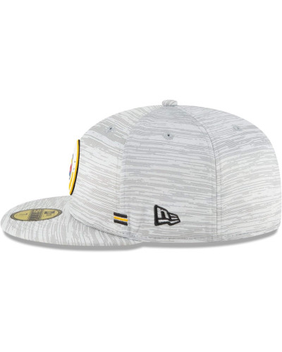 Casquette New Era 59FIFTY Fitted Cap Sideline 2020 Pittsburgh Steelers