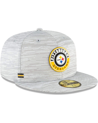 Casquette New Era 59FIFTY Fitted Cap Sideline 2020 Pittsburgh Steelers