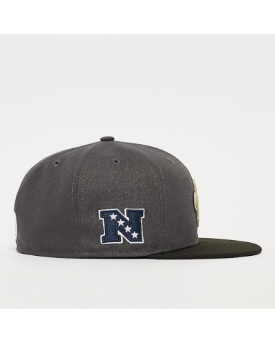 Casquette New Era 59FIFTY NFL New Orleans Saints Graphite Sidepatch 59fifty Limited