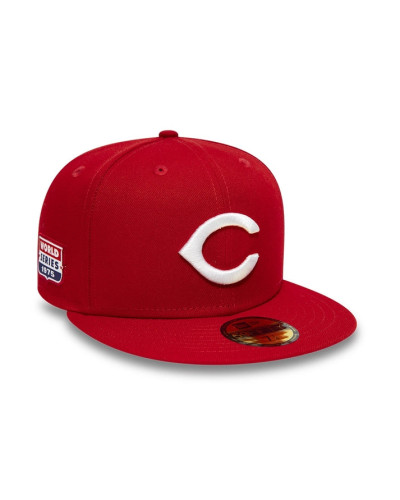 Casquette New Era 59FIFTY Cincinnati Reds World Series 1975 Side Patch