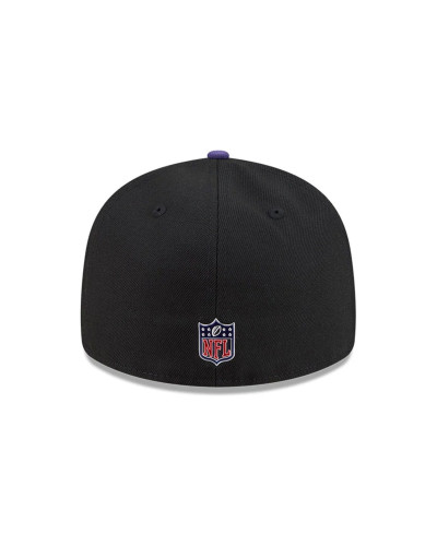 Casquette New Era 59FIFTY Fitted Draft 2026 Baltimore Ravens NFL Noir