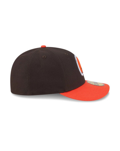 Casquette New Era 59FIFTY Fitted Draft 2026 Cleveland Browns NFL Marron Foncé