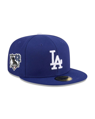 Casquette New Era 59FIFTY Fitted LA Dodgers Jackie Robinson MLB Bleu Foncé