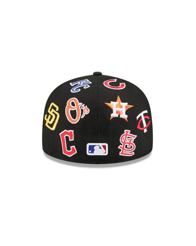Casquette New Era 59FIFTY Fitted MLB All Over Noir