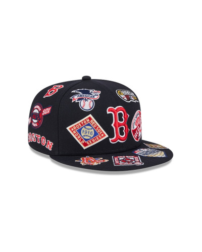 Casquette New Era 59FIFTY Fitted Boston Red Sox MLB All Over Team