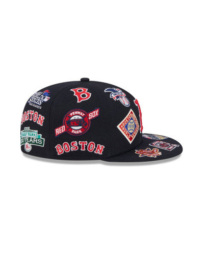 Casquette New Era 59FIFTY Fitted Boston Red Sox MLB All Over Team