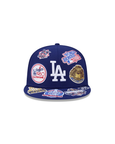Casquette New Era 59FIFTY Fitted Los Angeles Dodgers MLB All Over Team