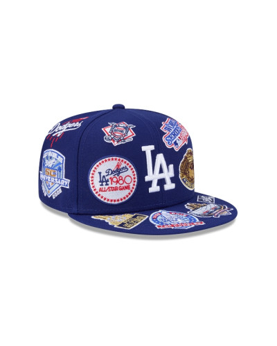 Casquette New Era 59FIFTY Fitted Los Angeles Dodgers MLB All Over Team