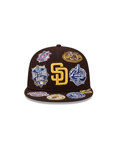 Casquette New Era 59FIFTY Fitted San Diego Padres MLB All Over Team