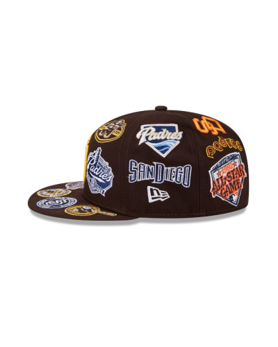 Casquette New Era 59FIFTY Fitted San Diego Padres MLB All Over Team