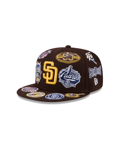 Casquette New Era 59FIFTY Fitted San Diego Padres MLB All Over Team