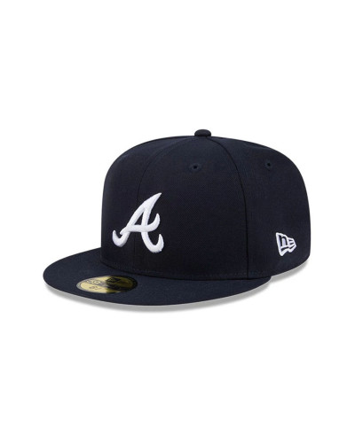 Casquette New Era 59FIFTY Fitted Atlanta Braves MLB Hidden Hit Bleu marine