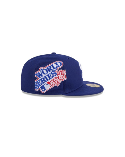 Casquette New Era 59FIFTY Fitted LA Dodgers MLB Hidden Hit Bleu Foncé