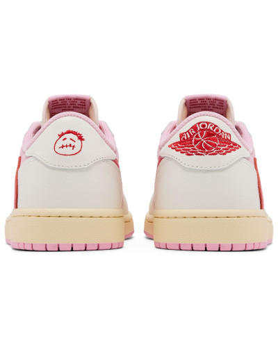 Travis Scott x Air Jordan 1 Retro Low OG 'Sail Tropical Pink'