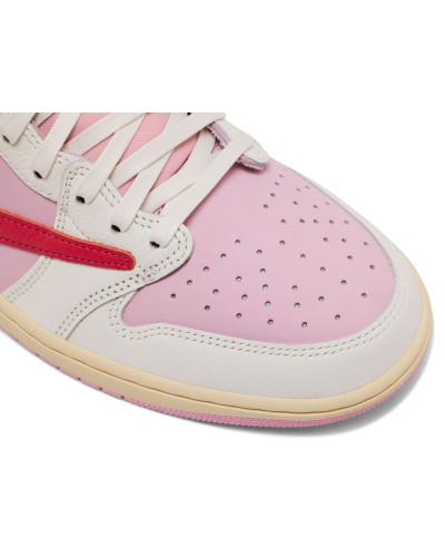 Travis Scott x Air Jordan 1 Retro Low OG 'Sail Tropical Pink'