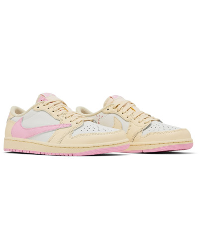 Travis Scott x Air Jordan 1 Retro Low OG 'Shy Pink'