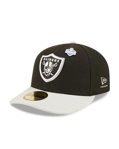 Casquette New Era 59FIFTY Fitted Draft 2026 Las Vegas Raiders
