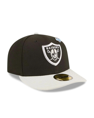 Casquette New Era 59FIFTY Fitted Draft 2026 Las Vegas Raiders