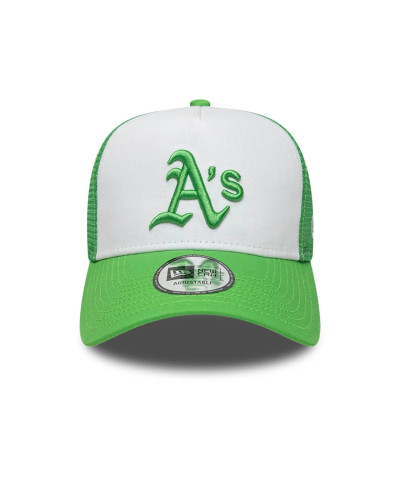 Casquette New Era 9FORTY A-Frame Trucker League Essential Athletics MLB Vert