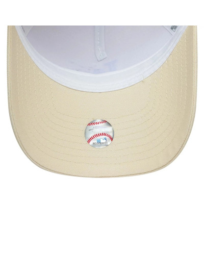 Casquette New Era 9FORTY A-Frame Trucker LA Dodgers MLB Floral Beige Clair