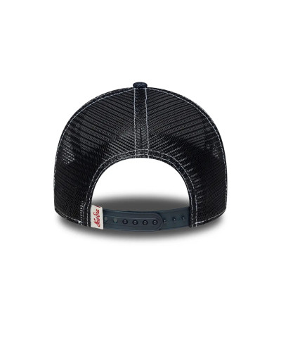 Casquette New Era 9FORTY M-Crown Patch logo New Era Heritage Script  Bleu Marine