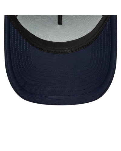 Casquette New Era 9FORTY A-Frame Trucker Patch Oval Bleu Marine