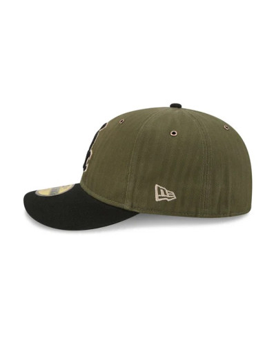 Casquette New Era 59FIFTY Fitted Chicago White Sox MLB Three Looms American Herringbone Vert
