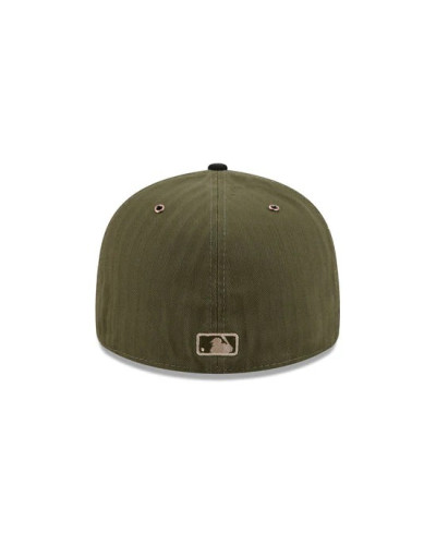 Casquette New Era 59FIFTY Fitted Chicago White Sox MLB Three Looms American Herringbone Vert