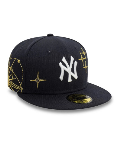 Casquette New Era 59FIFTY Fitted New York Yankees MLB Zodiac Navy