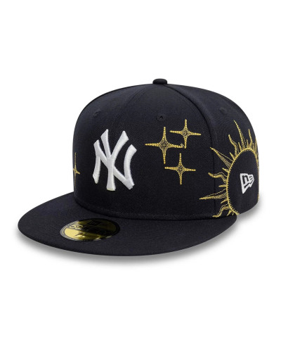 Casquette New Era 59FIFTY Fitted New York Yankees MLB Zodiac Navy