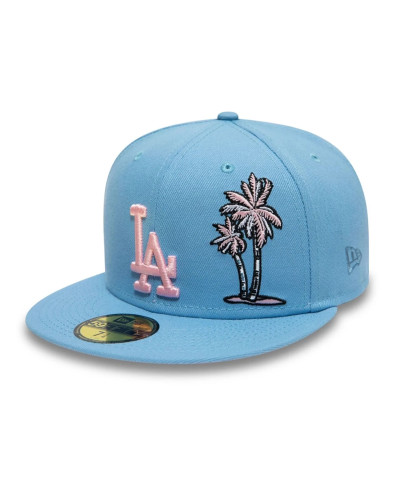Casquette New Era 59FIFTY Fitted LA Dodgers Palm Taco Blue