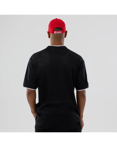 T-shirt New Era Oversize en Mesh Kansas City Chiefs NFL Noir