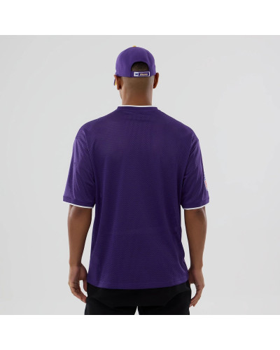 T-shirt New Era Oversize en Mesh Minnesota Vikings NFL Violet