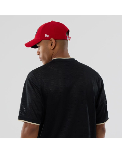 T-shirt Oversize en Mesh San Francisco 49ers NFL Noir