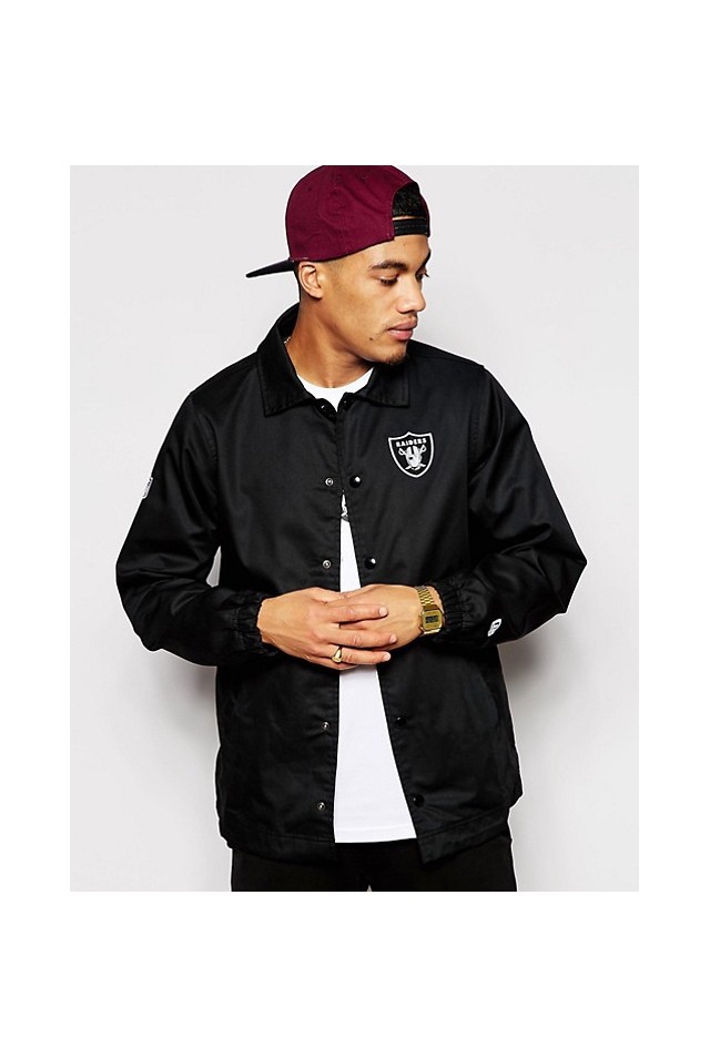 raiders coach jacket