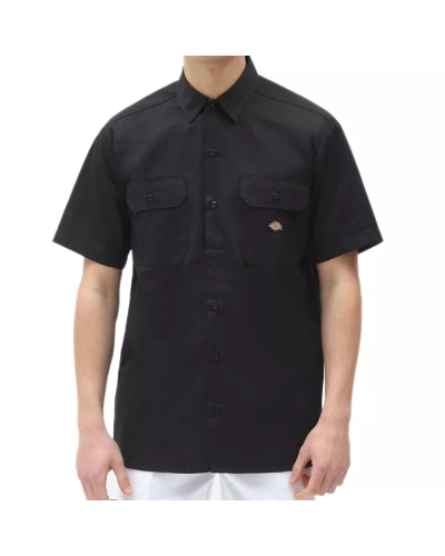 Chemise Dickies Work À Manches Courtes Noir