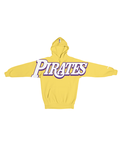 Sweat à Capuche PRT PIRATES Jaune