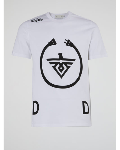 T-Shirt Oversize DCNTD MONOGRAM LOOP blanc