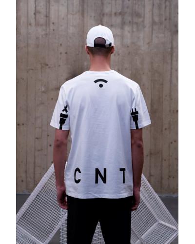 T-Shirt Oversize DCNTD MONOGRAM LOOP blanc