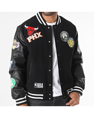 Veste New era Bomber NBA All Over Badge