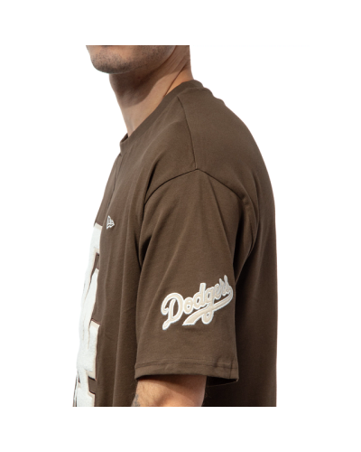 T-shirt New era Oversize LA Dodgers Series Patch