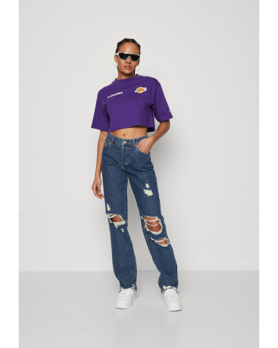 Crop Top New Era LA Lakers NBA Team Logo