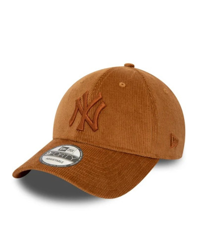 Casquette 9Forty Corduroy New York Yankees Camel