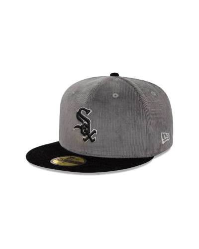 Casquette New Era 59FIFTY Fitted Chicago White Sox MLB Velours Côtelé